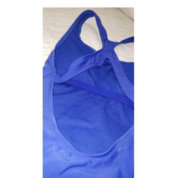 Blue One piece swimsuit - Picture 3 of 4